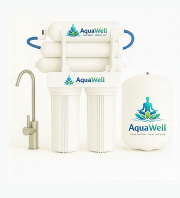 Aqua Well 5-Stage Reverse Osmosis Alkaline Hydrogen Filtration System